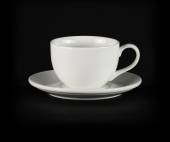 Чайная пара 200 мл Шоко Chan Wave (Classic) Ivory LQ-QC0179B/BSA фк