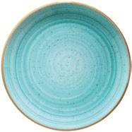 Тарелка плоская 27см фарфор Gourmet Aura Aqua Bonna /12/ AAQ GRM 27 DZ