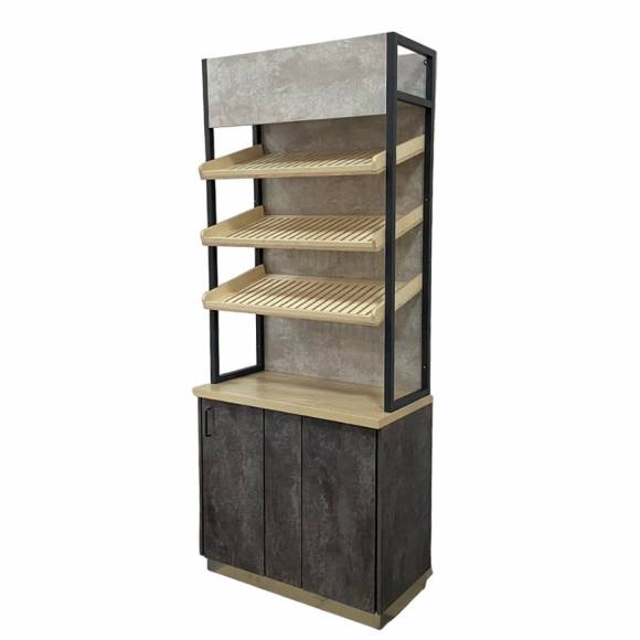 Стеллаж торговый хлебный 1000х500х2300 Стеллаж торговый хлебный 1000х500х2300