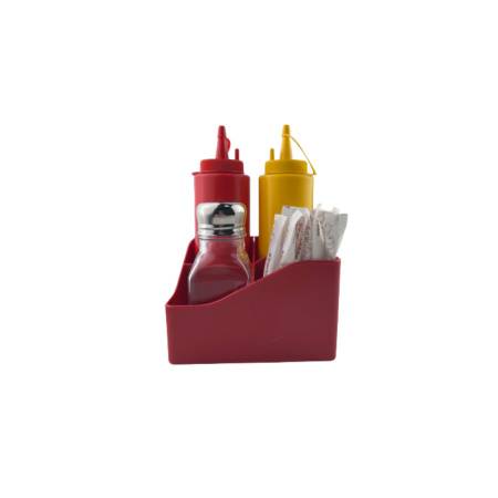 Барный организатор 4 ячейки красный MGprof 1749 /1/ Барный организатор 4 ячейки красный MGprof 1749 /1/