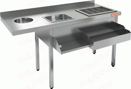 Барная станция открытая HICOLD НКС-14/5БПК