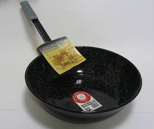 Сковорода сартен PATA NEGRA высокий D=360мм Garcima эмаль 1 ручка 89036 /1/