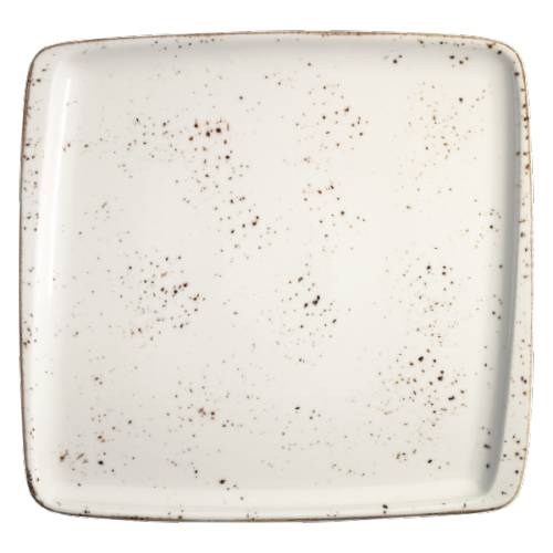 Тарелка квадратная 27х25см фарфор Moove Grain Bonna /6/ GRA MOV 34 KR