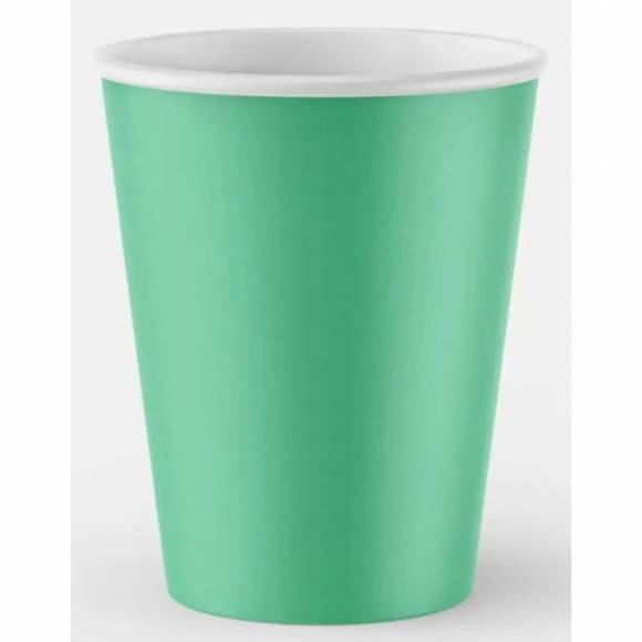 Стакан бумажный 250мл Цветной туба 50шт. /20/