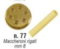 Форма №77 Maccheroni rigati 8мм для Sirman Concerto 5 Форма №77 Maccheroni rigati 8мм для Sirman Concerto 5