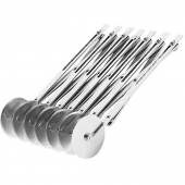 Нож роликовый для теста 7 лезвий Paderno D=55,L=220,B=75мм нерж.47820-07 Нож роликовый для теста 7 лезвий Paderno D=55,L=220,B=75мм нерж.47820-07