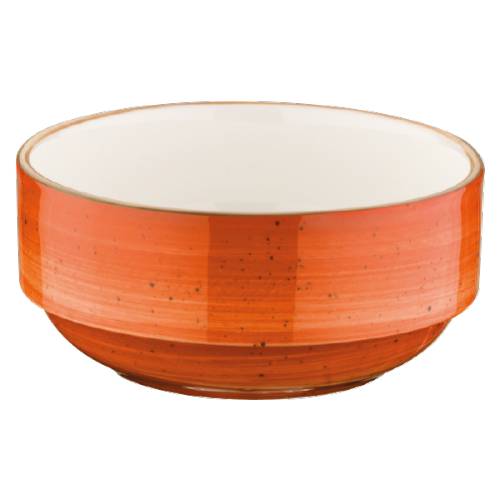Салатник штабелируемый 14см 500мл фарфор Banquet Aura Terracota Bonna /12/ ATC BNC 14 JO