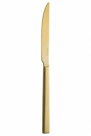 Нож столовый 18/10 3,5 мм 200 мм Grace Mat Gold Bonna 1235GRCO1MGD /12/