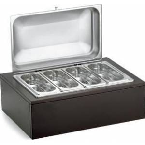Мармит с подогревом 4хGN1/4-65 крышка нерж. Pintinox Buffet (51132810) 	5113F810 38347