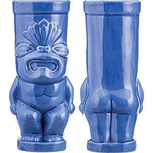 Стакан для коктейля 450мл Tiki Mornsun керамика MYH0419 голубой 1170817 Стакан для коктейля 450мл Tiki Mornsun керамика MYH0419 голубой 1170817