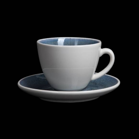 Чайная пара 200 мл Corone Oceano голубой 4613/4615oc