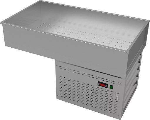 Ванна охлаждаемая встраиваемая для льда Gastrolux ВОВ-076/Л Ванна охлаждаемая встраиваемая для льда Gastrolux ВОВ-076/Л