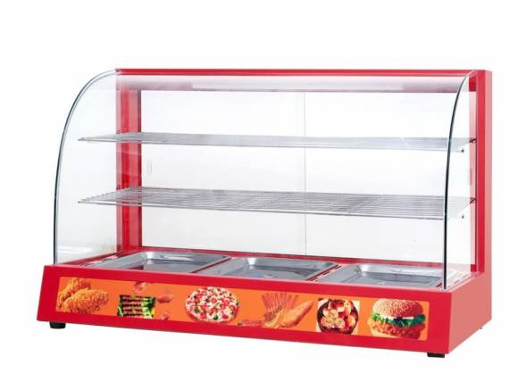 Витрина тепловая настольная Hurakan HKN-WD3E