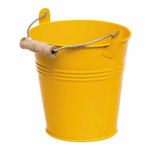 Ведерко сервировочное для подачи желтое d 11 см, h 10,5 см, P.L. Proff Cuisine GBP11YL