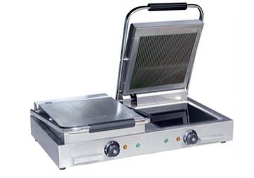 Гриль контактный 2-секционный настольный Kocateq FC2A 6690