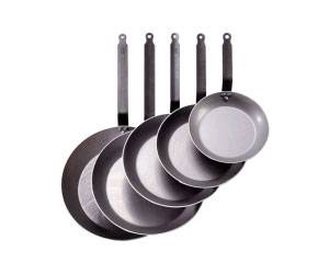 Сковорода 360мм  нерж. De Buyer "Carbone Steel" 5110.36