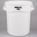 Контейнер 75.7л  Rubbermaid BRUTE® белый FG262000WHT с вент. системой, без крышки