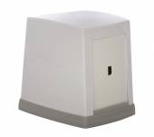 Диспенсер для салфеток Vialli белый NP80 ABS-пластик /18/ Диспенсер для салфеток Vialli белый NP80 ABS-пластик /18/