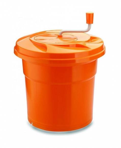 Сушилка для зелени 25л d=42,5 см h=51,5 см оранжевая MGprof 48247