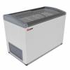 Ларь морозильный с наклонным гнутым стеклом Frostor Gellar FG 500 E серый