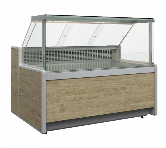 Витрина холодильная Полюс GC111 SM 0,94-1 (1010 (Мариель)) без боковин