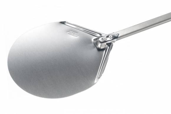 Лопата для пиццы d=29 см. l=60 см. нерж. ручка алюм. Amica Gimetal /1/12/ Лопата для пиццы d=29 см. l=60 см. нерж. ручка алюм. Amica Gimetal /1/12/