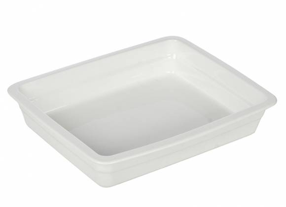 Гастроемкость GN1/2-60 керамическая Corone КНР белая LQ-QK15029 3,5л фк