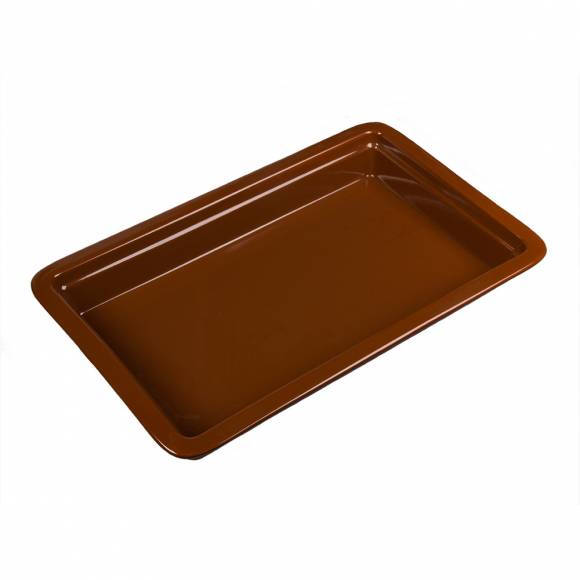 Гастроемкость GN1/1-65 фарфор P.L. Proff Cuisine F1272C коричневая