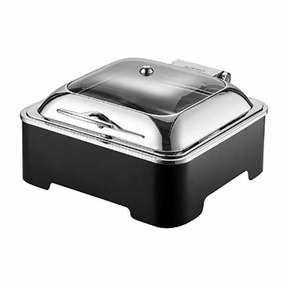 Мармит электрический 5,1л, 2/3, 65мм с обзорным стеклом, "KINGO-HOTEL" E20102B---KINGO