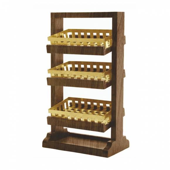 Стойка для выкладки и хранения 40.5*25*73.5 см P.L.--Hotelware STTS 6520 G