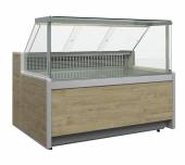 Витрина холодильная Полюс GC111 SM 1,25-1 (1010 (Мариель)) без боковин