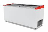 Ларь морозильный с наклонным гнутым стеклом Frostor Gellar FG 600 E v25 красный Ларь морозильный с наклонным гнутым стеклом Frostor Gellar FG 600 E v25 красный