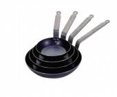 Сковорода 240мм нерж. индукция De Buyer "Blue steel" 5300.24