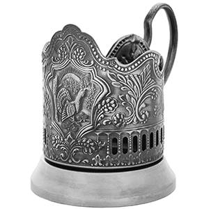 Подстаканник латун. сплав «Глухарь» Кольчуцветмет C7408/24 02120527