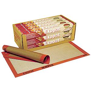 Лист кондитерский 530х320мм Matfer силикон коричнев., оранжевый 321001  04142839