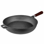 Сковорода 270мм чугун ProHotel ручка дерево HER26 Сковорода 270мм чугун ProHotel ручка дерево HER26