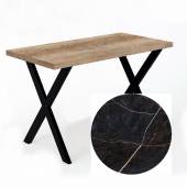 Стол прямой 1200х600х750 Х-образный Файерстоун Стол прямой 1200х600х750 Х-образный Файерстоун