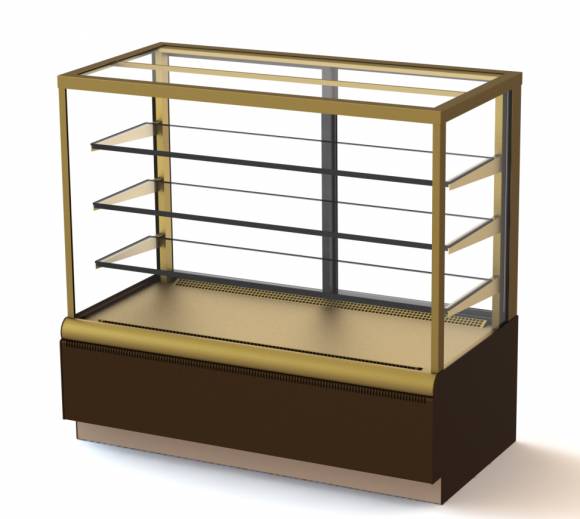 Витрина холодильная KC70 VM 1,3-1 LIGHT 0102-0109 (ВХСв-1,3д Сarboma Cube)