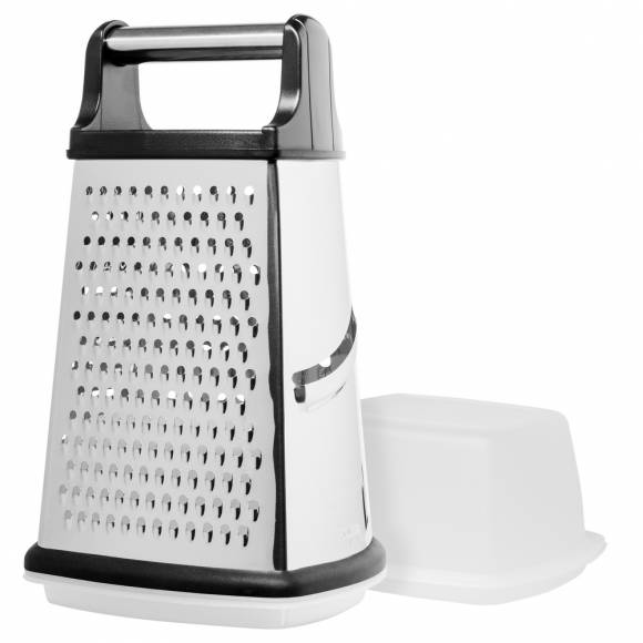 Терка 4-х гранная 24 см. нерж. с платик. ручкой Abert V670695001 Терка 4-х гранная 24 см. нерж. с платик. ручкой Abert V670695001