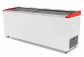 Ларь морозильный с наклонным гнутым стеклом Frostor Gellar FG 700 E v25 красный Ларь морозильный с наклонным гнутым стеклом Frostor Gellar FG 700 E v25 красный