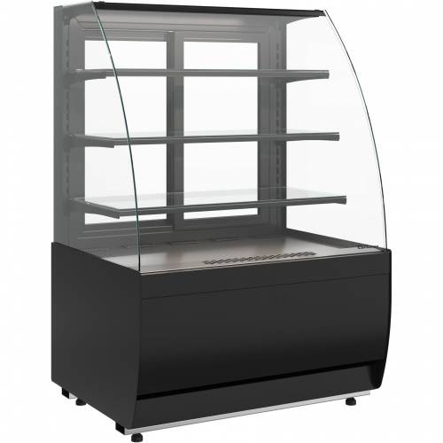 Витрина холодильная Carboma Flandria 2 K70 VM 1,3-1 LIGHT (версия 2.0) (9005)