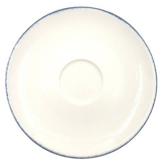 Блюдце 120 мм фарфор Gourmet Retro Bonna E101GRM02KT синий край