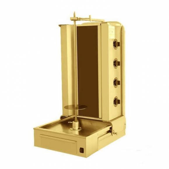 Гриль-шаурма вертикальный T-LUX KGD 4 GOLD нижний привод