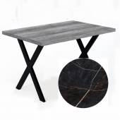 Стол прямой 1200х800х750 Х-образный Файерстоун Стол прямой 1200х800х750 Х-образный Файерстоун