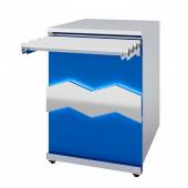 Прилавок нейтральный Elektra Luxstahl ПН-600 Premium