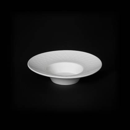 Соусник-блюдце 122мм Corone Palazzo фарфор белый LQ-QK15075 фк078