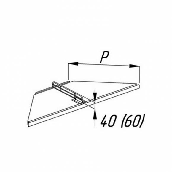 Ограничитель УВ (УН) боковой высокий 300, диаметр 5 мм New с опорой МХМ Купец Ограничитель УВ (УН) боковой высокий 300, диаметр 5 мм New с опорой МХМ Купец