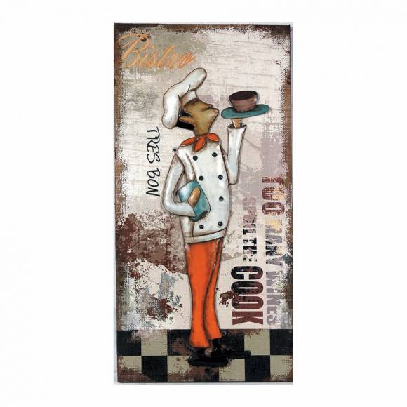 Картина "Bistro" р-р 70*35*4,5 см, P.L. Proff Cuisine 	FH83-13202