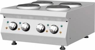 Плита электрическая 4-конфор. 2х2,3/2х2кВт серия 650 Kocateq 1M0PE1 6762 Плита электрическая 4-конфор. 2х2,3/2х2кВт серия 650 Kocateq 1M0PE1 6762