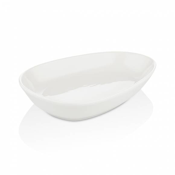 Блюдо овальное 16*10.5 см,фарфор Island White By Bone IS-16-OV /12/ Блюдо овальное 16*10.5 см,фарфор Island White By Bone IS-16-OV /12/